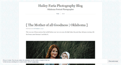 Desktop Screenshot of haileyfariablog.com
